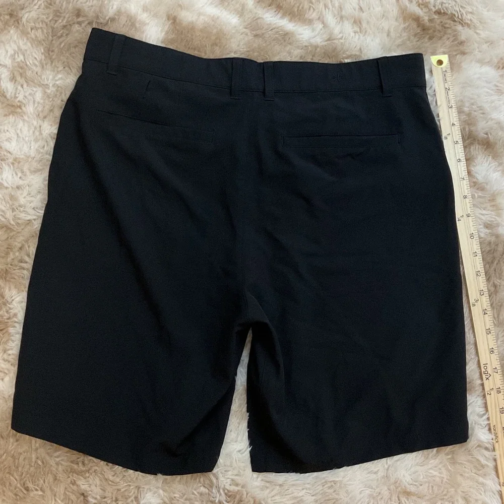 Soybu Mens Performance Golf Shorts Black Size 34 Active Stretch 1727039